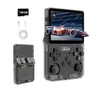 Console di gioco portatile retrò R40 con 128 GB, oltre 20000 videogiochi classici, schermo IPS da 3,5 pollici, console di gioco portatile, sistema Linux, CPU dual-core a 64 bit, console di gioco retrò
