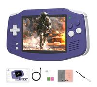 Console Di Gioco Portatile Retrò RG 34XX, Schermo IPS Da 3,4 Pollici, 3500 MAh, Con Console Retrò 5000 Giochi, Multiplayer Wi-Fi E Lettori Di Gioco Retrò HD TV Out-Blue||64G