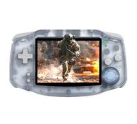 Console Di Gioco Portatile Retrò RG 34XX, Schermo IPS Da 3,4 Pollici, 3500 MAh, Con Console Retrò 5000 Giochi, Multiplayer Wi-Fi E Lettori Di Gioco Retrò HD TV Out-Blue Glacier||64G