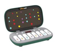 Console di gioco ritmica musicale, portatile, 15,5x9,3x4,5 cm, giocattolo puzzle della velocità di reazione, macchina elettronica del puzzle ritm