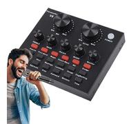 Console Di Interfaccia Audio - Scheda Per Mixer Podcast, Hub Di Apparecchiature Audio | Processore Di Microfono, Pannello Di Sincronizzazione, Unità Di Riduzione Del Rumore, Stazione Di Mano