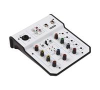 Console di miscelazione a 3 canali a 3 canali professionale con alimentazione Phantom 48 V Porta utilizzabile USB Tipo C XLR 6,35 mm da 3,5 mm Connettori per la registrazione in