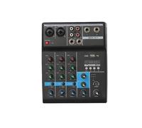 Console Di Missaggio A 6 Canali Mixer Audio For Conferenze All'aperto USB Compatibile Con Riverbero Processore Scheda(B)
