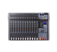 Console Di Mixaggio Mixer Audio Da Palco Console DJ 6/8/12 Canali Equalizzazione A 3 Bande 48V Connessione Bluetooth For La Registrazione(12 channels)
