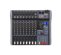 Console Di Mixaggio Mixer Audio Da Palco Console DJ 6/8/12 Canali Equalizzazione A 3 Bande 48V Connessione Bluetooth For La Registrazione(8 channels)
