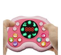 Console di Speed Push Puzzle, Console di Quick Push Allenamento sulla | Macchina da portatile a spinta veloce di puzzle interattivo educativo per bambini R Rosa