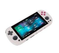 Console di Videogiochi da 64 GB, Console di Gioco retrò con Schermo IPS da 4,96 Pollici, 28 Emulatori, Batteria da 5000Mah, Chiaro di Luna, Giocatore Multimediale, Scrittore di