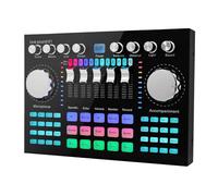 Console DJ, Scheda audio dal vivo K1 Internet portatile Trasmissione in diretta di celebrità Apparecchiature audio speciali Universali for la registrazione musicale