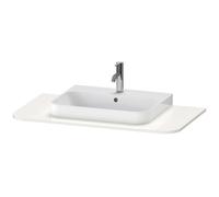 Console Duravit Happy D.2 Plus, 1000x550 mm, 1 découpe, pour meuble sous-lavabo HP4941, HP4961, HP4971, HP031E02222, HP031E02222, Colorazione: Decoro bianco lucido