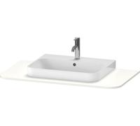 Console Duravit Happy D.2 Plus, 1000x550 mm, 1 découpe, pour meuble sous-lavabo HP4941, HP4961, HP4971, HP031E03636, HP031E03636, Colorazione: Laccato bianco seta opaco