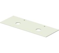 Console Duravit Sivida, 2 découpes à gauche et à droite, 1350x500mm, 267004HH00, 267004HH00, Colorazione: Verde pallido opaco