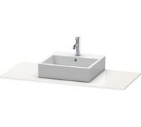 Console Duravit XSquare 060D, 800 x 550 mm, 1 découpe, XS060D02222, XS060D02222, Colorazione: Decoro bianco lucido