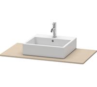 Console Duravit XSquare, 1 découpe, 1000x16x550mm, XS060E07575, XS060E07575, Colorazione: lino