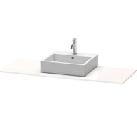 Console Duravit XSquare, 1 découpe à droite, 1400x16x550mm, XS060GR7575, XS060GR7575, Colorazione: lino