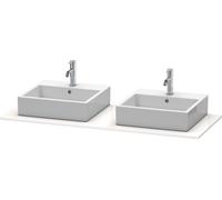 Console Duravit XSquare, 2 découpes, 1400x16x550mm, XS063GB7575, XS063GB7575, Colorazione: lino