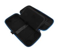 Console e Accessori Pouche, Nylon Eva Console e Accessori Che Trasportano un Caso con 24 Slot per Carte da Viaggio (BLUE)