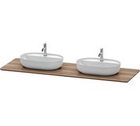 Console en bois massif Duravit Luv LU9462B, largeur 1783mm, adaptée au meuble sous-lavabo LU9562, LU9567, LU9462B7777, LU9462B7777