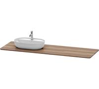 Console en bois massif Duravit Luv LU9463L, largeur 1783mm, adaptée au meuble sous-lavabo LU9563, LU9568, LU9463L7777, LU9463L7777