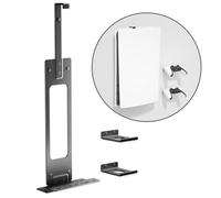 Console Holder Wall Mount for PS5: Black Gaming Stand for PlayStation 5 and 2 Controller Stand Kits