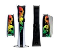 Console in fibra di carbonio striscia media adesiva per PS5 Pro, pannello centrale protettivo pellicola adesiva striscia per PS5 Pro gioco Console Accessori (PS5CQ-Pro-0061)