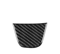 Console Interna Pannello Per Seat Per Ibiza 2012-2014 Adesivo Vera Fibra Carbonio Morbida LHD RHD Cornice Decorativa Inferiore Volante auto(Bottom Black)