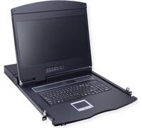 Console KVM con switch KVM - 8 porte - USB - tedesco - 48 cm (19 pollici) NEW