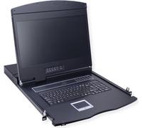 Console KVM con switch KVM - 8 porte - USB - UK English - 43,2 cm (17 pollici) NEW