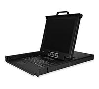 StarTech Console KVM per rack server RKCONS1716K 16 porte 1U 17" LCD Nero Spina EU