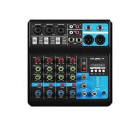 Console Mixer Audio Professionale A 5 Canali Processore Controller DJ USB Bluetooth Connect For Registrare Canti