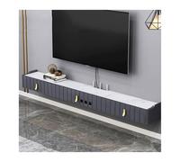 Console multimediale Mobile porta TV sospeso con fori for cavi, mensola porta TV sospesa a parete for centro di intrattenimento sotto la TV, moderna console multimediale for soggiorno Centro di intrat