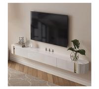 Console multimediale Mobile TV Moderno E Di Lusso, Centro Di Intrattenimento Con 2 Cassetti E Ripiani, Mobile TV Con Tavolo Console Multimediale Di Grande Capacità Con Contenitore For Soggiorno Centro