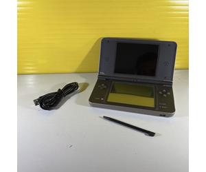 console NINTENDO DSi XL NERO Dark Brown originale portatile con alimentatore