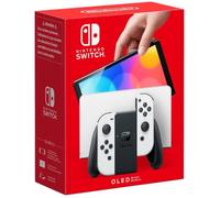 Console Nintendo Switch (modello OLED) : Nuova versione, colori intensi, schermo da 7 pollici - con un Joy-Con bianco