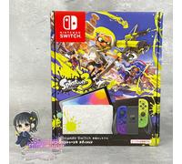 Console Nintendo Switch Modello OLED Splatoon 3 Edition con Gioco + Controlle...