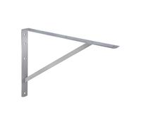 Console per carichi pesanti Gedotec | 1 pezzo - supporto da parete | Atena | Profondità 500 mm | Trasporto pesante argento | Capacità di carico 300 kg | Reggimensola in acciaio massiccio | Supporto