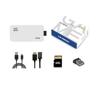 Console per giochi retrò, stick da gioco 4k uscita HDMI integrata 40.000+ giochi 23 emulatori, Game Stick Arcade, scheda integrata da 64 GB / 30000 giochi, 1080P/720P HDMI Display Arcade, videogiochi