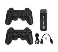 Console per videogiochi 4K con vari giochi, joystick wireless, sistema di gioco compatibile con due