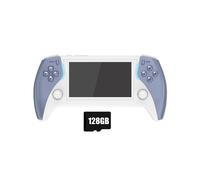 Console per Videogiochi Portatile PROJECT X PRO 128 GB + 20000 Giochi Display da 4,3 Pollici Suono Stereo 3D Supporta 20+ Simulatori B