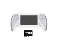 Console per Videogiochi Portatile PROJECT X PRO 128 GB + 20000 Giochi Display da 4,3 Pollici Suono Stereo 3D Supporta 20+ Simulatori C