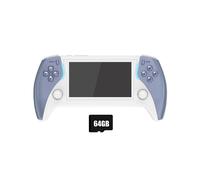 Console per Videogiochi Portatile PROJECT X PRO 64 GB + 15.000 Giochi Display da 4,3 Pollici Suono Stereo 3D Supporta 20+ Simulatori A