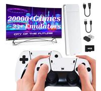 Console per Videogiochi Retrò 2025 Nuova Console Retro Game con oltre 20.000 Giochi e 2 Controller Wireless, Plug and Play Games Stick HDM per TV, Regalo per Ragazzi, Famiglie e Adulti