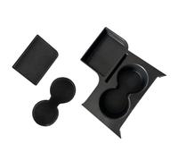 Console Portabicchieri Vassoio Per Inserto A Doppia Tazza Con Box Per Bracciolo Centrale Con Organizer Compatibile Con Ford Per Maverick 2022-2024