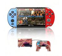 Console portatile per videogiochi da 5,1 pollici X7 Plus, 4,1 pollici X7, 7 pollici X12 Plus con schermo HD, migliaia di giochi integrati, supporta 10 modalità e sette funzioni incluse la registrazion