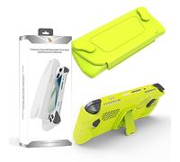 Console portatile protettiva Custodia posteriore +Top Cover per ROG ALLY, console di gioco Cover Skin con Kickstand, controller di gioco Custodia completa Accessori con base di appoggio (giallo)