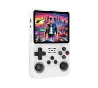 Console Portatile R36S con Emulazione di Sistemi Retro, Schermo 3,5", 10.000 Giochi Preinstallati, Batteria a Lunga Durata
