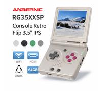 Console Portatile Retro ANBERNIC RG35XXSP Flip 3.5" IPS WiFi HDMI Linux