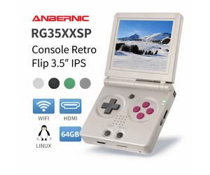Console Portatile Retro ANBERNIC RG35XXSP Flip 3.5" IPS WiFi HDMI Linux
