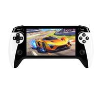 Console portatile YHFITN con schermo da 5,5 pollici, design ergonomico con impugnatura, giochi retrò, uscita TV, supporto per il salvataggio dei progressi di gioco, ricaricabile