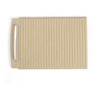 Console Posteriore Coperchio Vassoio Portaoggetti Copri Rivestimento Scorrevole Rullo Coperchio Cieco Tenda Portabicchieri d'Acqua per BMW E92 E93 M3 51166963913,Beige