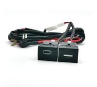 Console Presa USB AUX Compatibile Con Mitsubishi Per Outlander 2023 12V 24V Auto Per Il Caricatore QC3.0 PD Presa Di Ricarica Rapida Compatibile Ricambi Auto